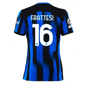 Inter Milan Davide Frattesi #16 Hemmatröja Kvinnor 2023-24 Kortärmad